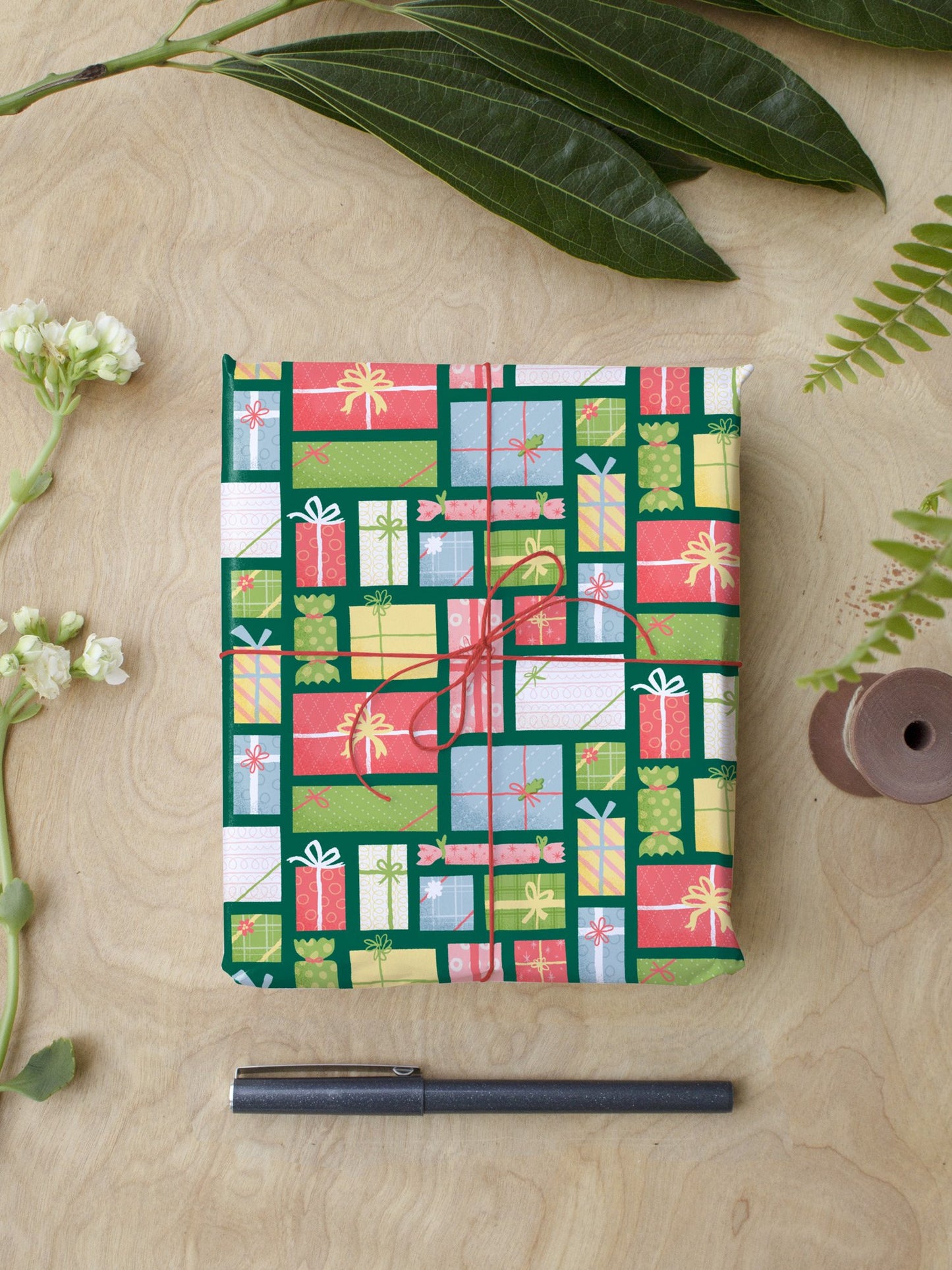 Retro Gifts Wrapping Paper Sheets
