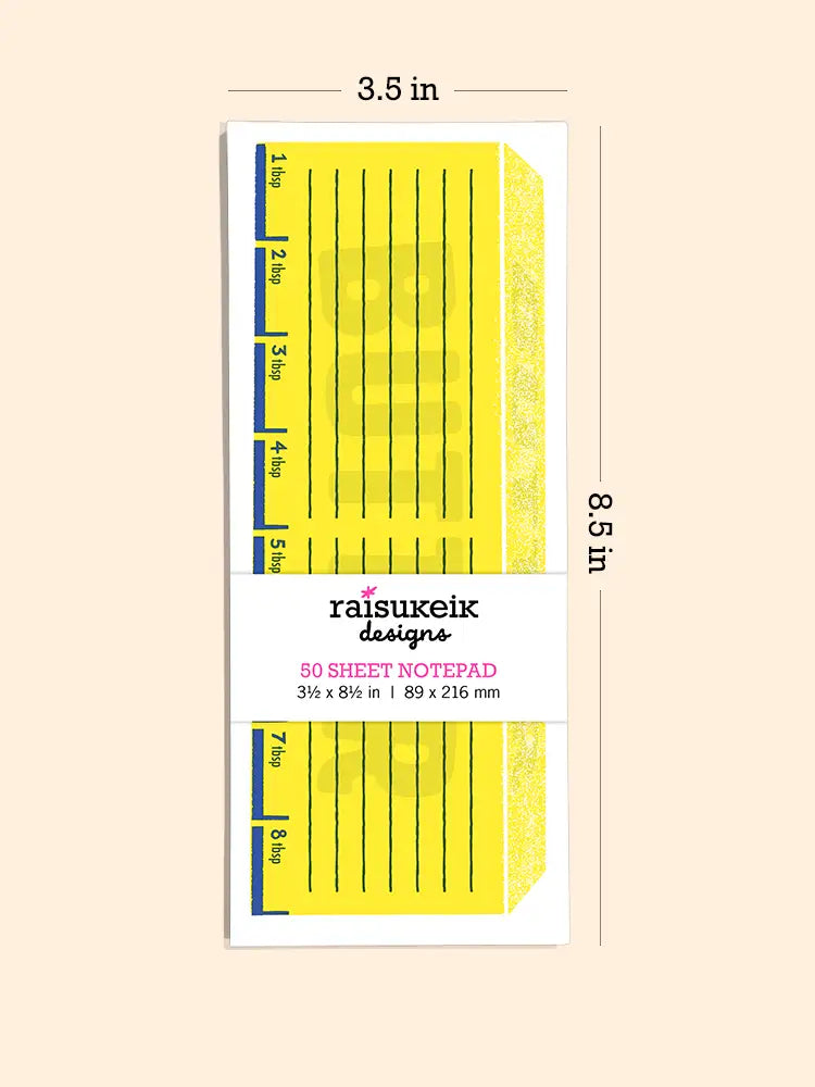 Butter Stick - Risograph Notepad
