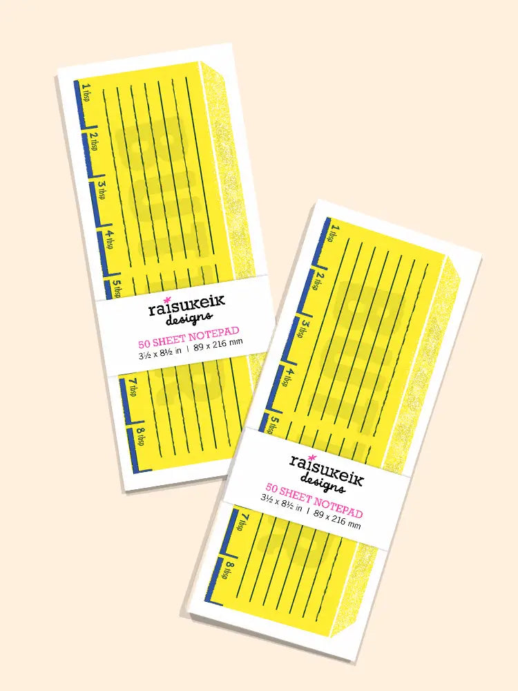 Butter Stick - Risograph Notepad