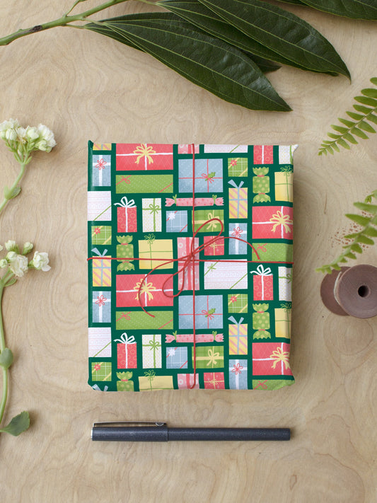 Retro Gifts Wrapping Paper Sheets