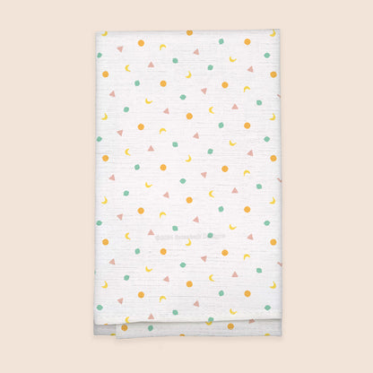 Fruit Shapes 100% French Linen Kitchen Tea Towel