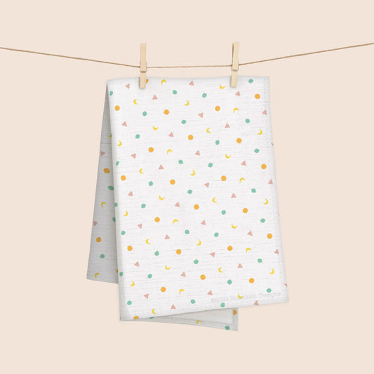 Fruit Shapes 100% French Linen Kitchen Tea Towel