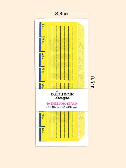 Butter Stick - Risograph Notepad