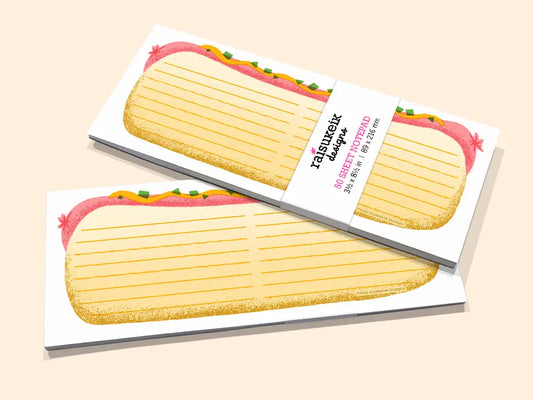 Hot Dog - Risograph Notepad
