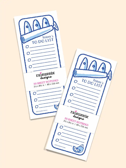 Sardine Today's To-Do - Risograph Notepad